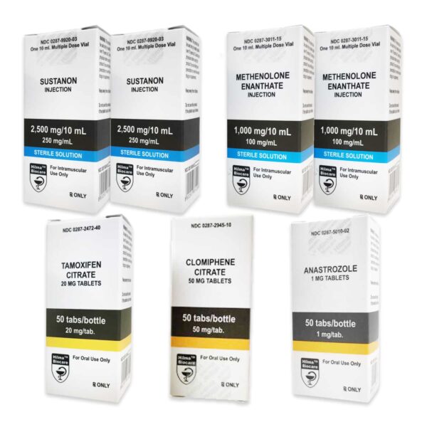 근육 강화제 2단계(주사) 힐마 수스타논 + 프리모볼란 + PCT(8주)