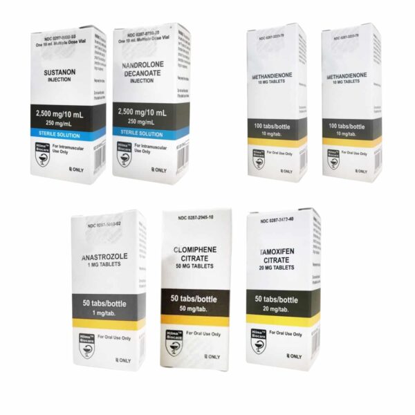 체중 증가 팩 (주사) 수스타논 + 데카 + 디아나볼 (8주) 힐마