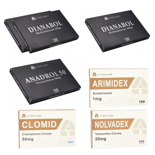 궁극의 근육량 증가 팩 디아나볼 아나드롤 경구 스테로이드 8주 A Tech