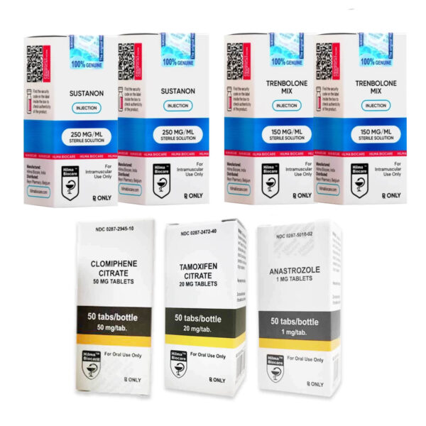 레벨 II 근육량 증가 패키지 (주사) 힐마 수스타논 + 트리 트렌 (10주)