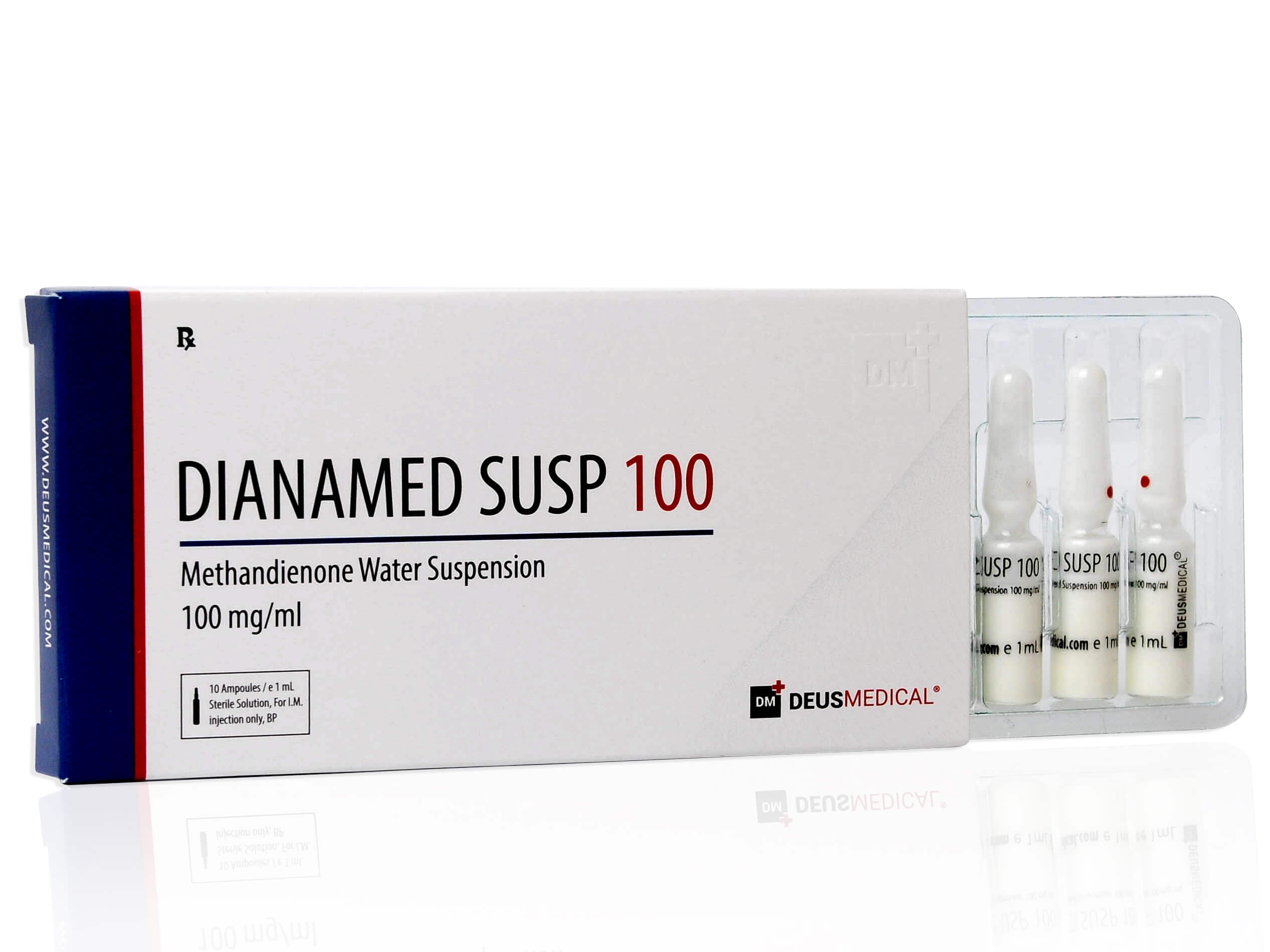 DEUSMEDICAL DIANAMED SUSP 100 전면+3AMP