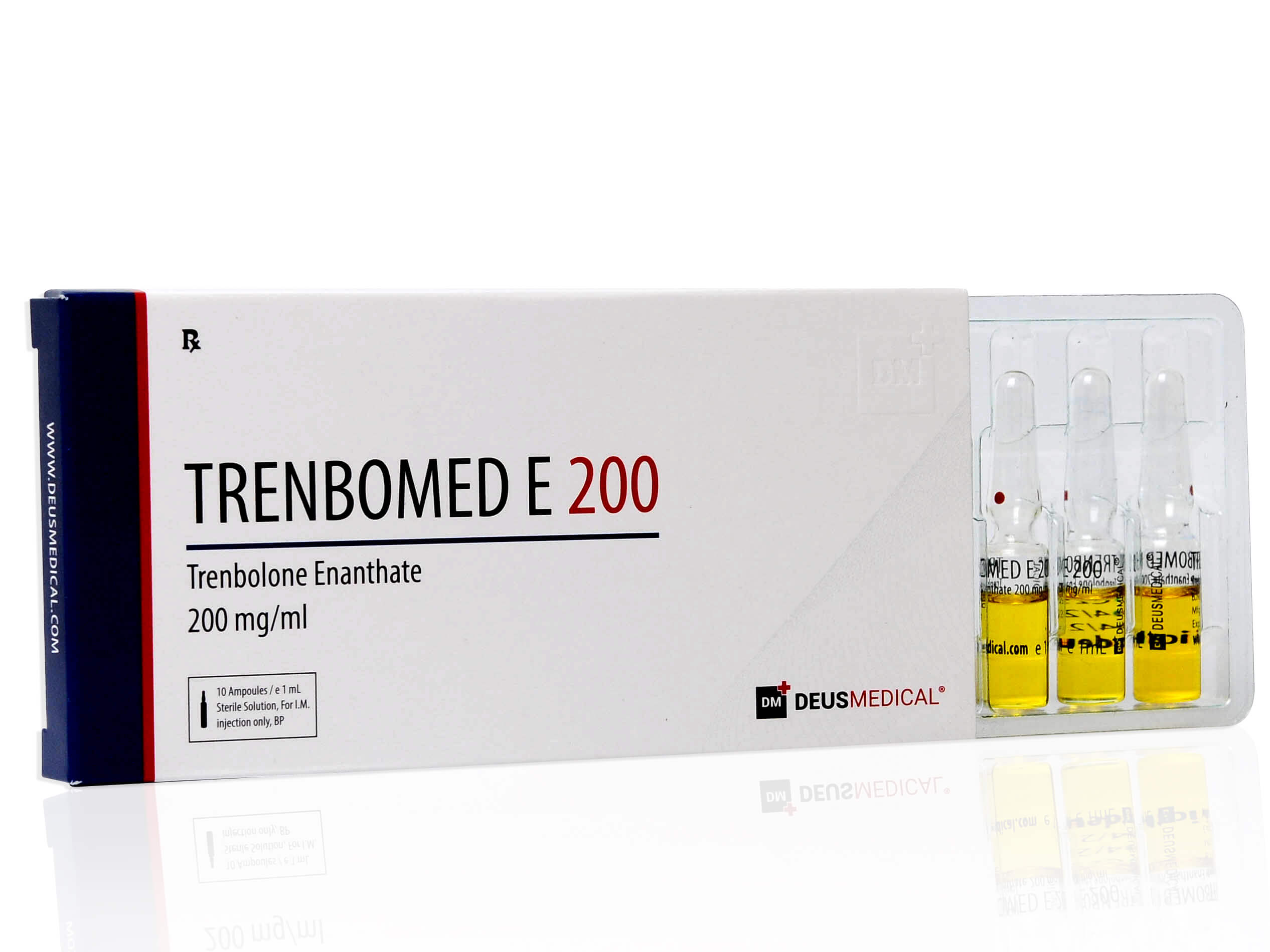 DEUSMEDICAL TRENBOMED E 200 전면+3AMP