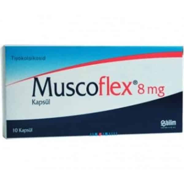 무스코플렉스 8mg 10정 (600mg x 600mg)