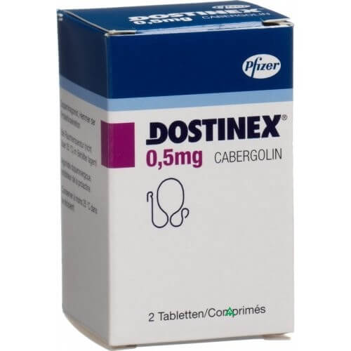 도스티넥스 0.5mg 정제 카베르골린 화이자 2정