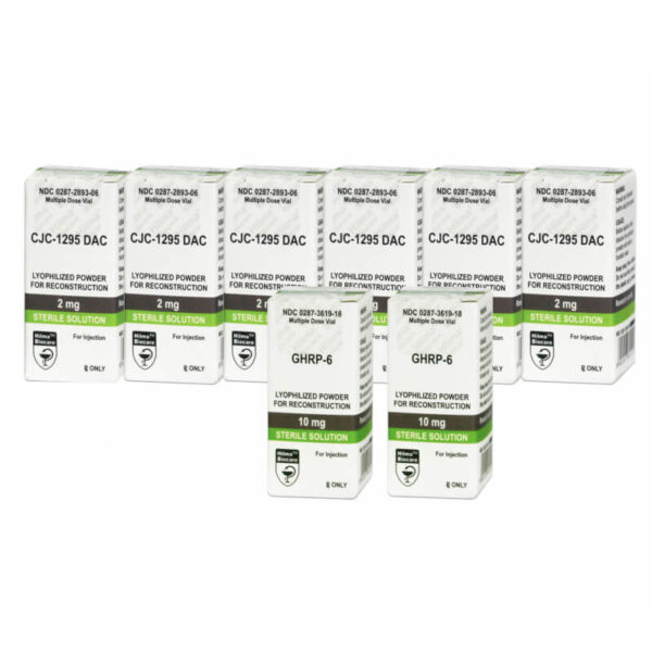 중기 체중 증가 펩타이드 팩 GHRP 6 CJC 1295 DAC 힐마 바이오케어 (12주)