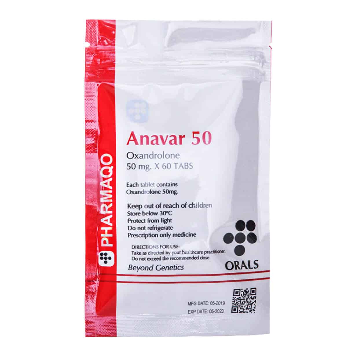 아나바 50mg x 60 옥산드롤론 50mg 정제 60정 파마코 랩스