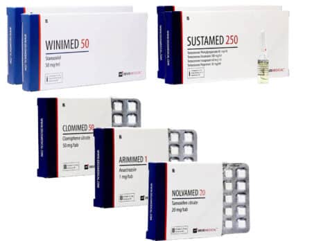 6단계 II 근육량 증가 팩 주사형 수스타논 스타노졸롤 8주 데우스 메디컬 463×348