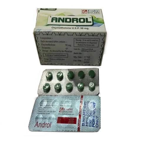 아나드롤 50mg (10정) 이볼브 바이오랩스