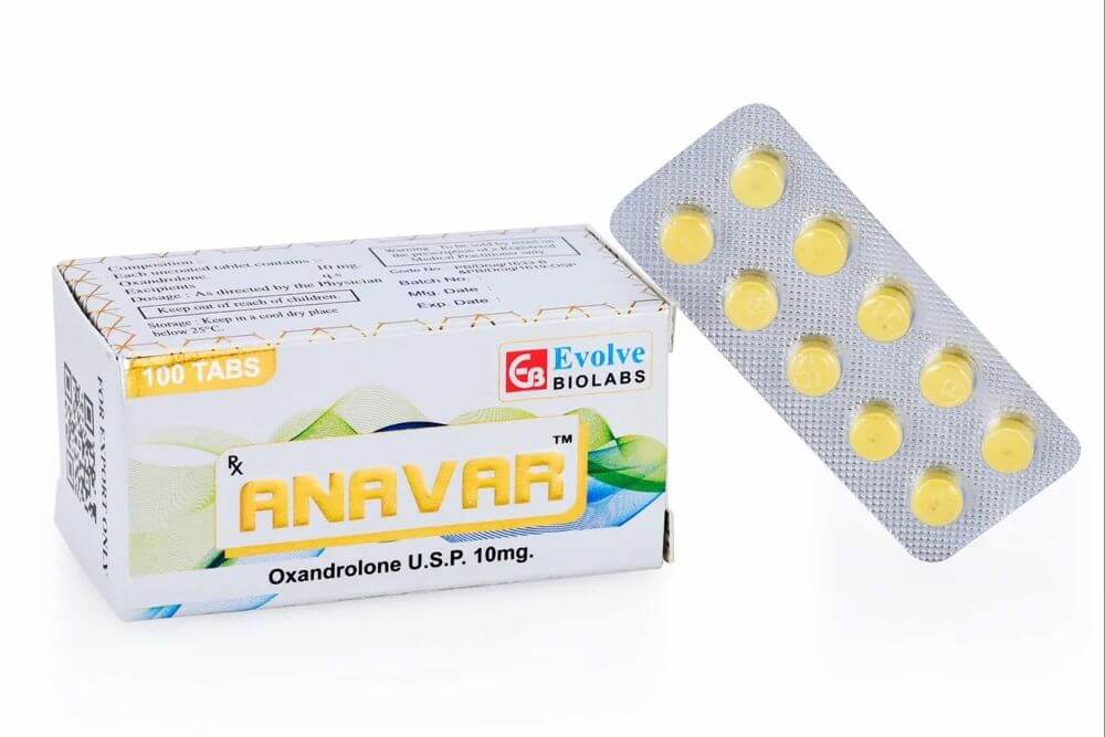 아나바르(옥산드롤론) 10mg (100정) - 이볼브 바이오랩스