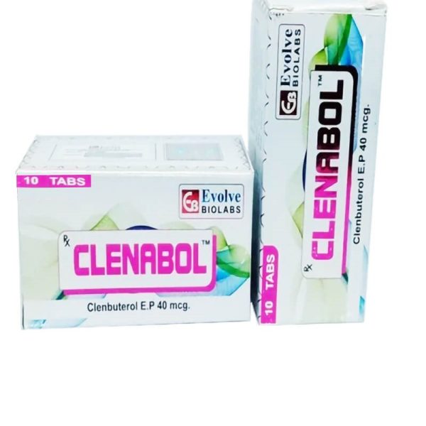 클렌부테롤 40mcg (10정) 이볼브 바이오랩스