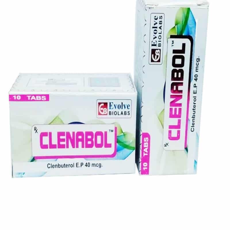 클렌부테롤 40mcg (10정) 이볼브 바이오랩스