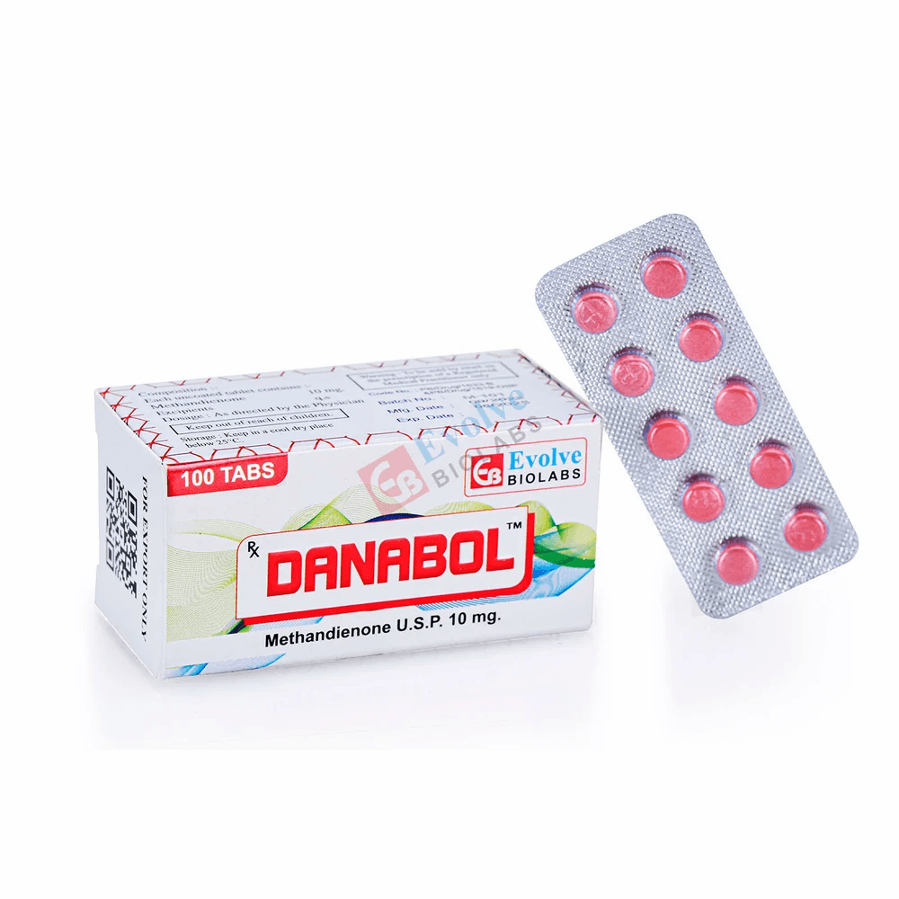 다나볼 정제 (메탄디에논 10mg) (100정) - 이볼브 바이오랩스