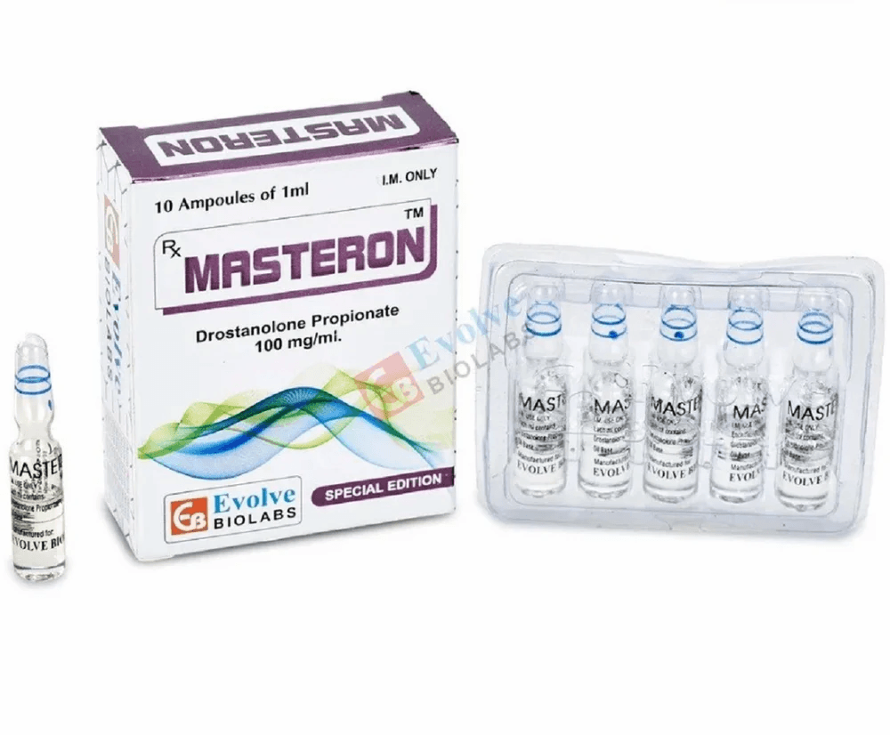 마스테론 주사제 (드로스타놀론 프로피오네이트 100mg/ml) (1ml 앰플 10개입) - 이볼브 바이오랩스