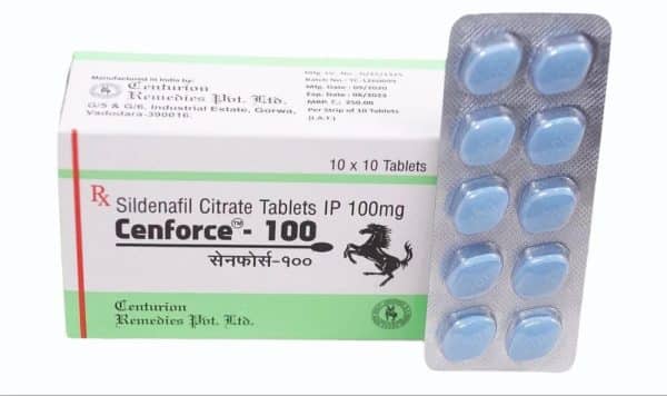 센포스 100mg (실데나필 시트레이트 100mg) (100정) - 센추리온