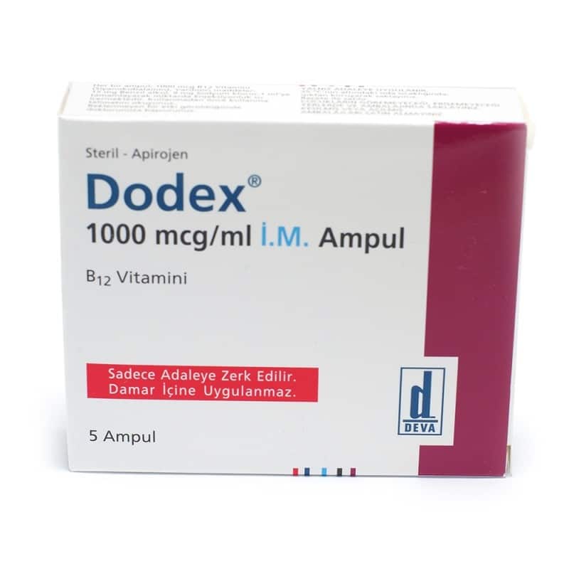 비타민 B12 도덱스 B12 1000mcg ml x 5앰플 데바