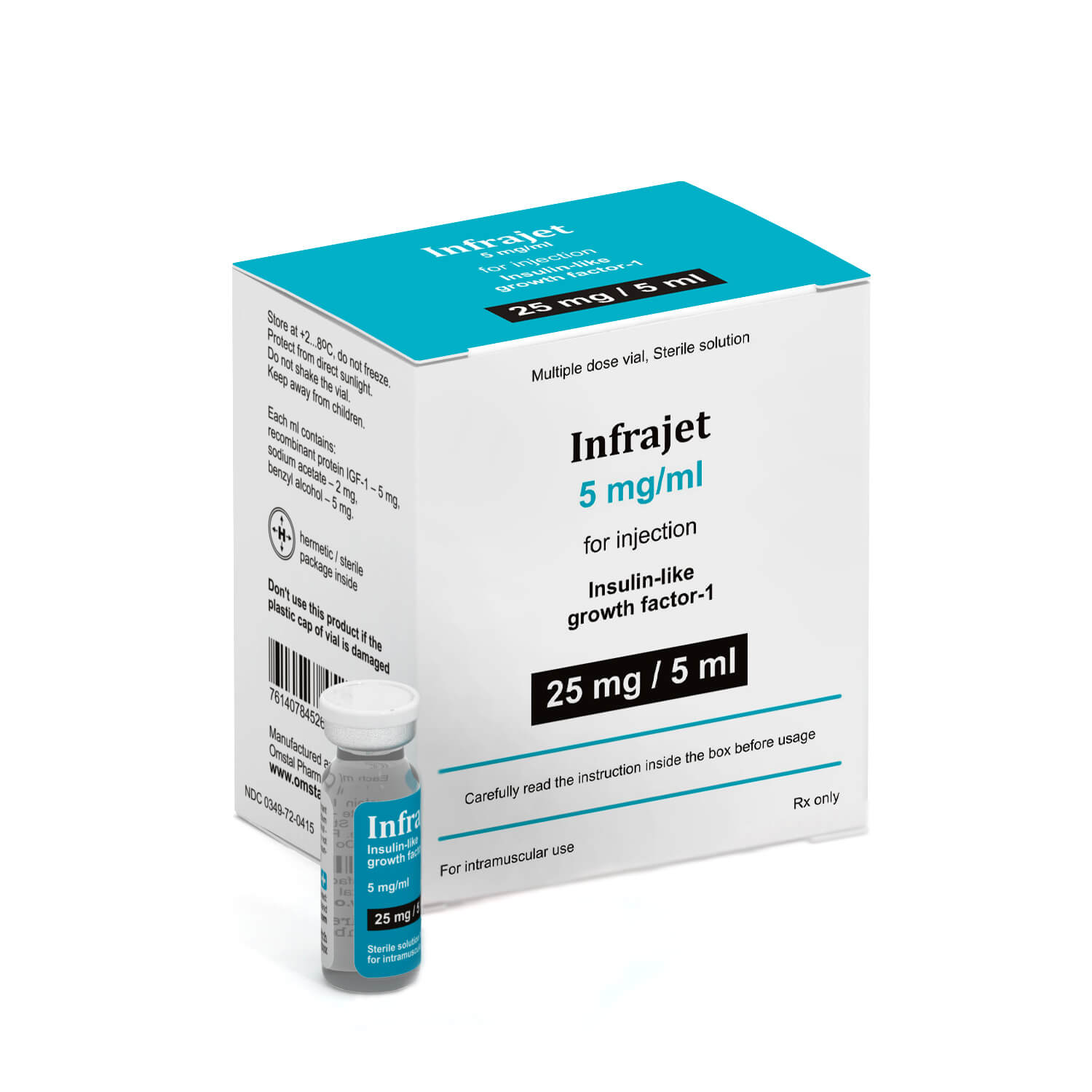 인프라젯 25mg 5ml 옴스탈 파마