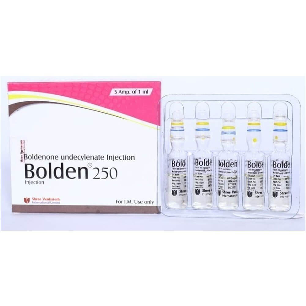 볼든 - 볼데논 운데실레네이트 250mg/ml (1ml 앰플 5개입) - 슈리 벤카테시