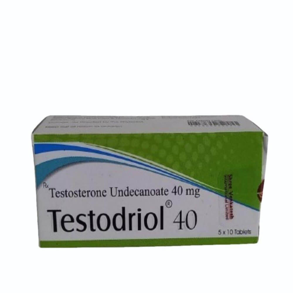 테스토드리올 - 테스토스테론 운데카노에이트 40mg (50정) - 슈리 벤카테시