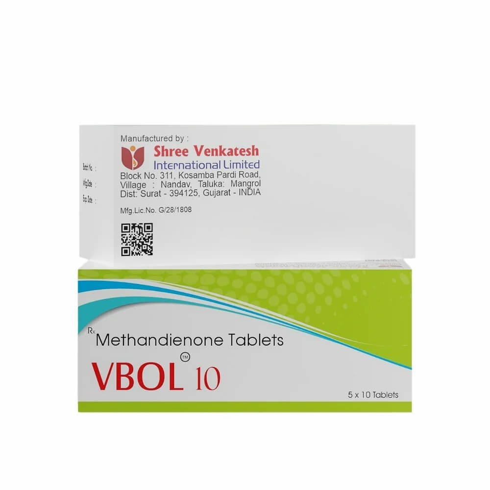VBOL - Methandienone Dianabol 10mg(50정) - Shree Venkatesh