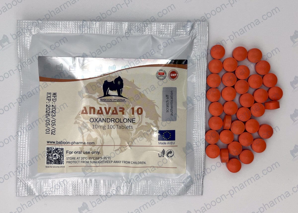 Baboon Pharma 경구 정제 Anavar 10 1