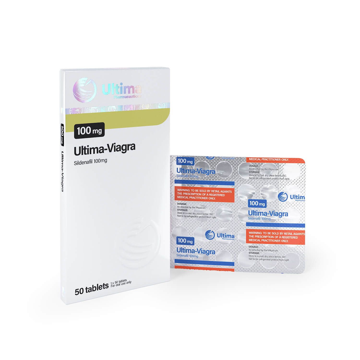 울티마 비아그라 50정 x 100mg