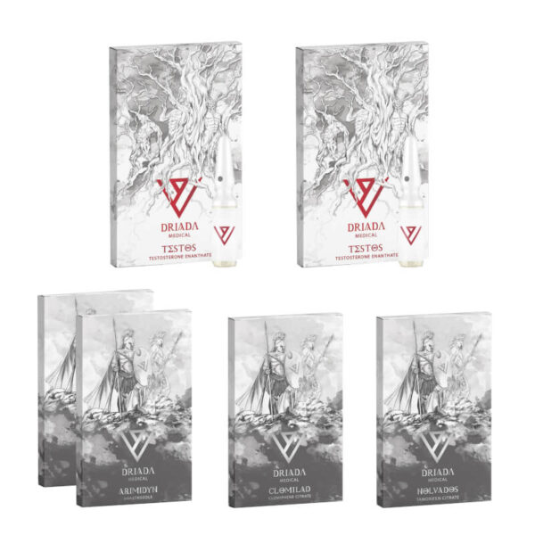 매스 게인 팩 (8주) 테스토스테론 에난테이트 + 보호제 + PCT (드라이아다 메디컬)