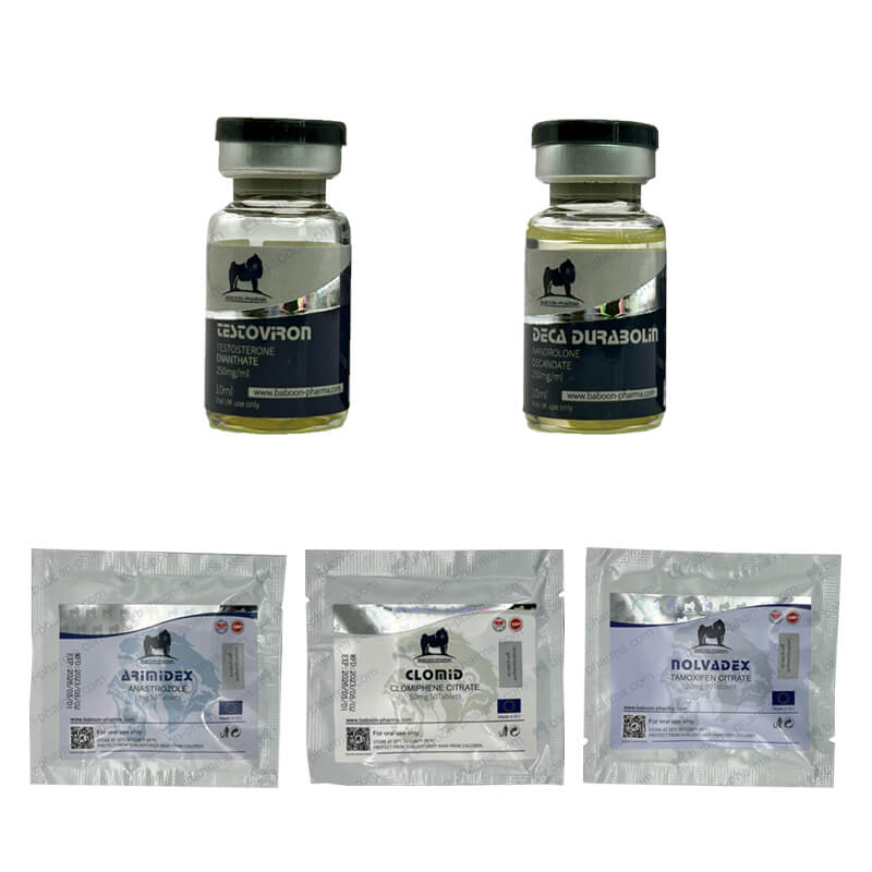 바분 파마 8주 체중 증가 팩: INJECT 에난테이트 250 DECA