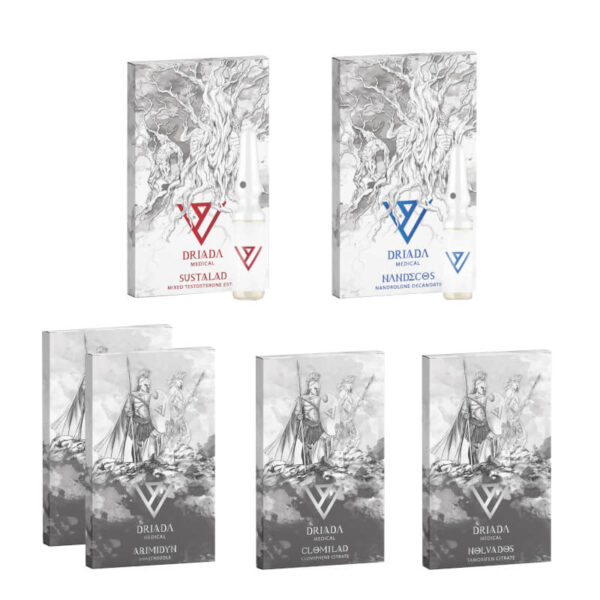 매스 게인 팩 레벨 I 주사 수스타논 데카 PCT 8주 드리아다