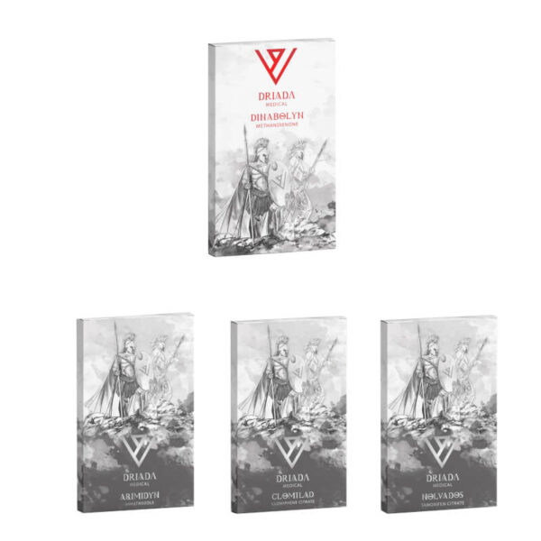 매스 게인 팩 (경구용) 디아나볼 + 보호제 + PCT (4주) 드리아다 메디컬