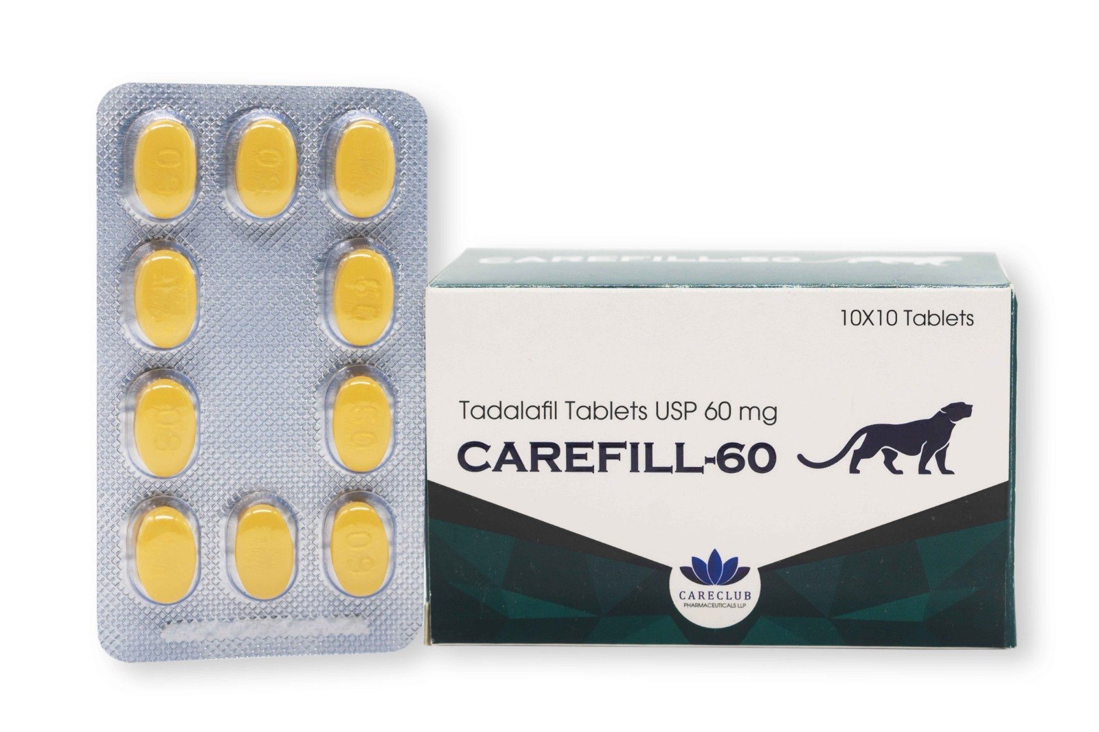케어필 60mg 타다라필 100정 (EU 약국 판매)