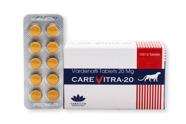 Carevitra 20mg Vardenafil 100정 약국 EU