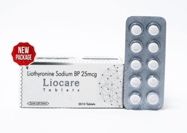 LIOCARE 리오티로닌 나트륨 정 BP 25mg 5×10 1정