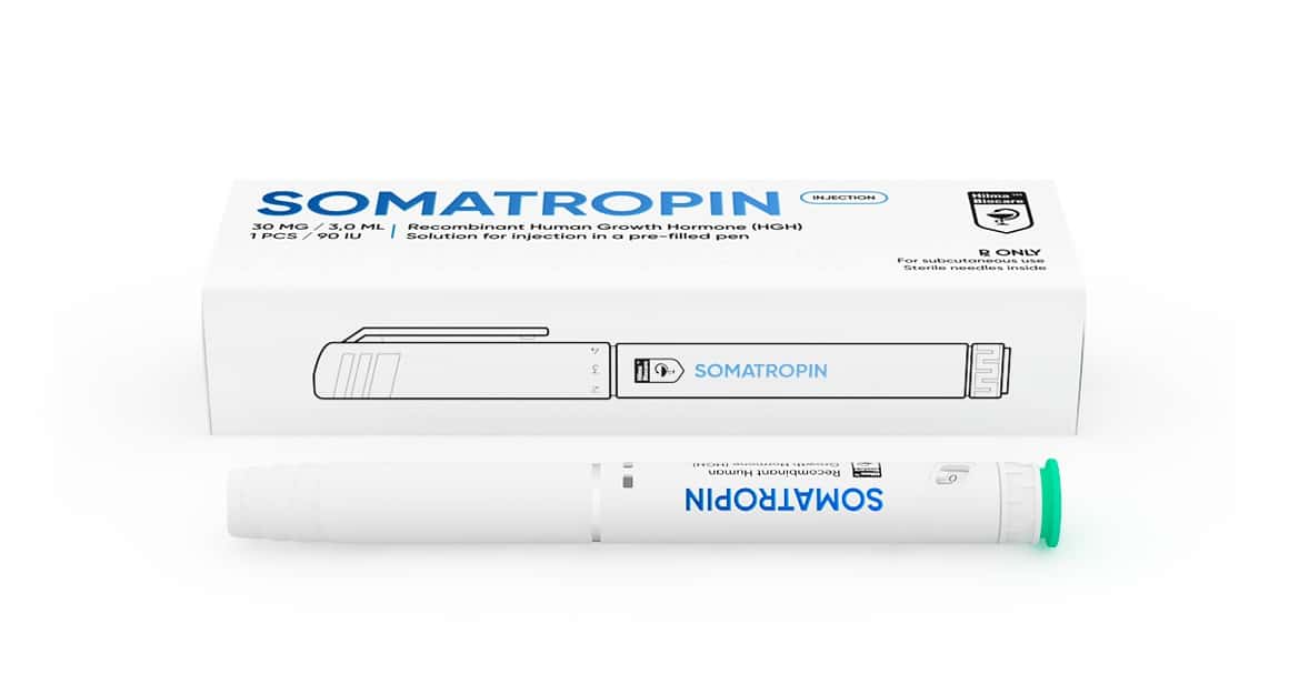 PEN HGH 소마트로핀 액체 90iu 30mg 3ml HILMA