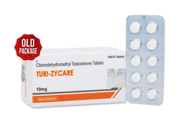 TURI ZYCARE 4 클로로데하이드로메틸 테스토스테론 10mg 10×10 1정