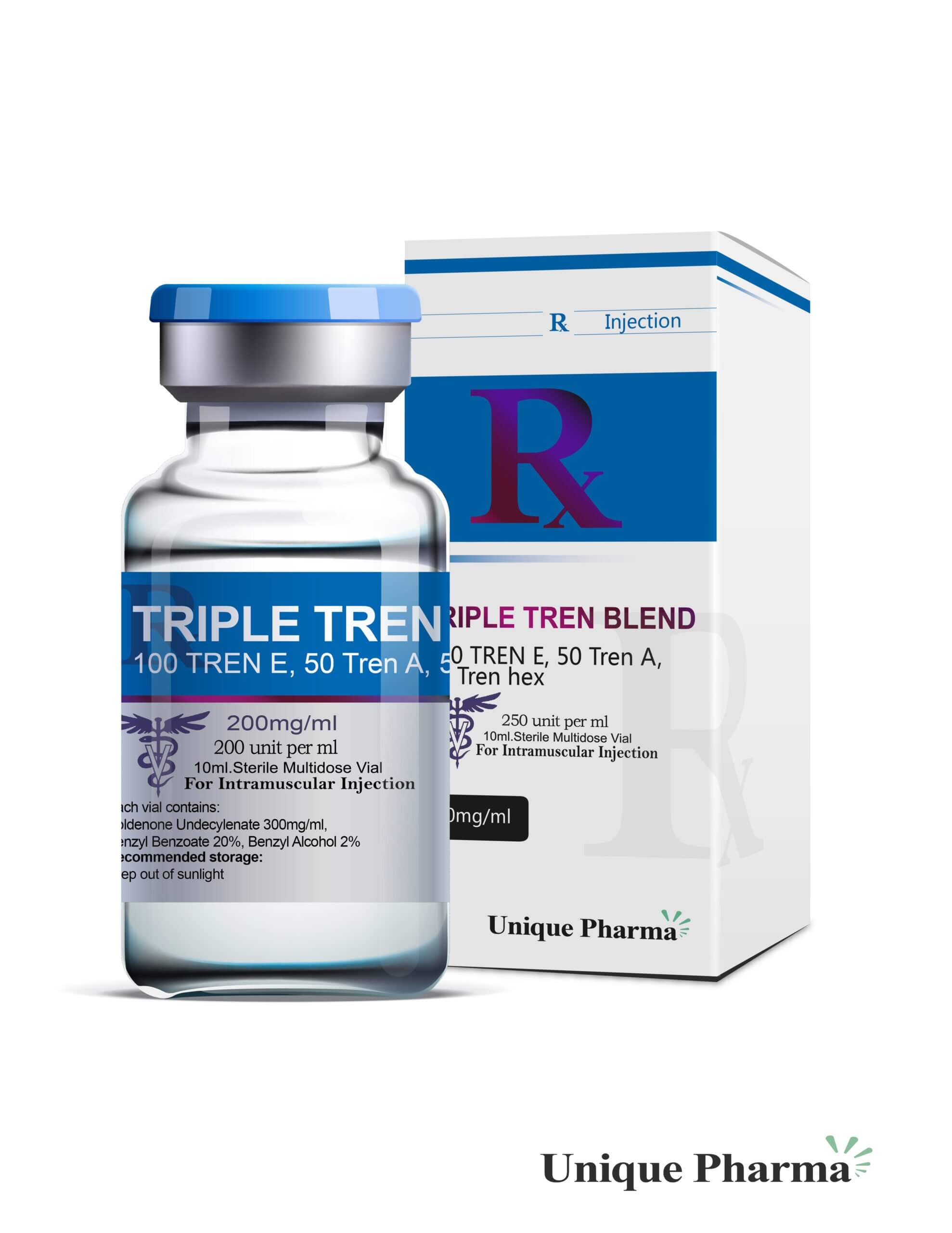 독특한 트리플 트렌 블렌드 주사