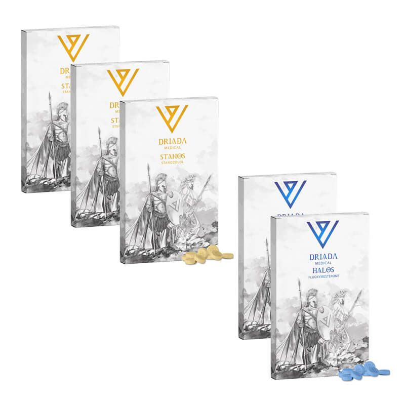 지구력 팩 8주 Halotestin Winstrol Driada