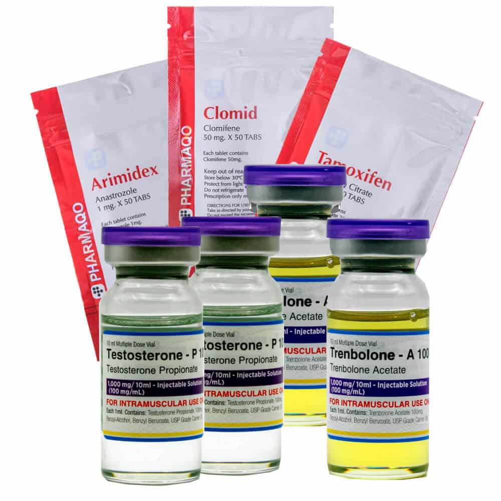 Pack Lean Mass Gain Advanced Pharmaqo Labs 테스토스테론 프로피오네이트 트렌볼론 아세테이트 6주