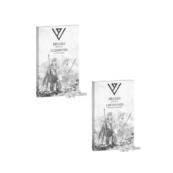 8주간 클렌부테롤, 사이토멜, 드리아다 복용