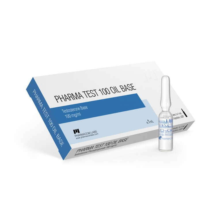 파마테스트 100 오일 베이스 앰플 (10개입 x 1ml x 100mg) 파마콤