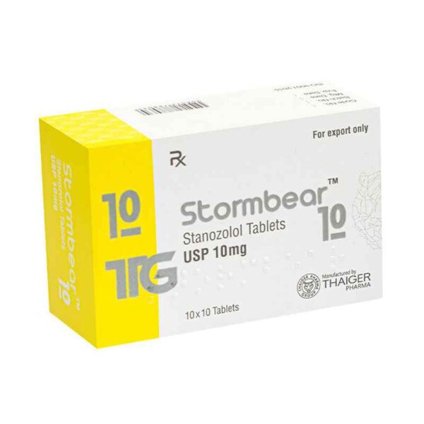 STORMBEAR 10 MG(스타노졸롤) 100정 THAIGER PHARMA