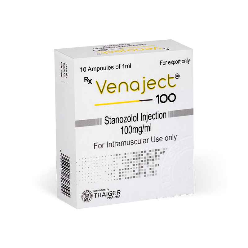 VENAJECT 100 MG(스타노졸롤) 10 AMPS THAIGER PHARMA