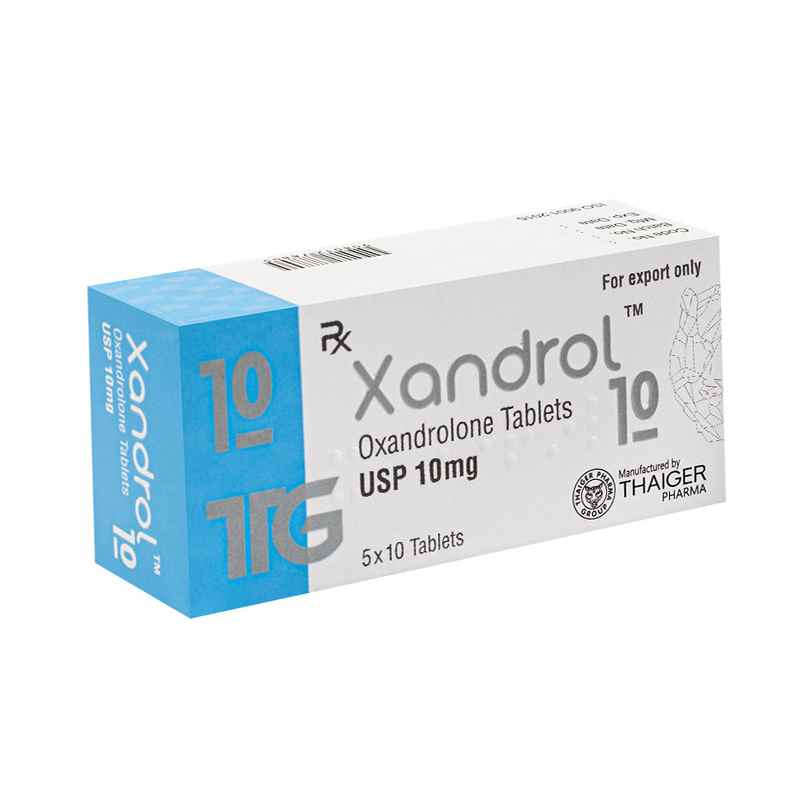 XANDROL 10 MG(옥산드롤론) 100정 THAIGER PHARMA