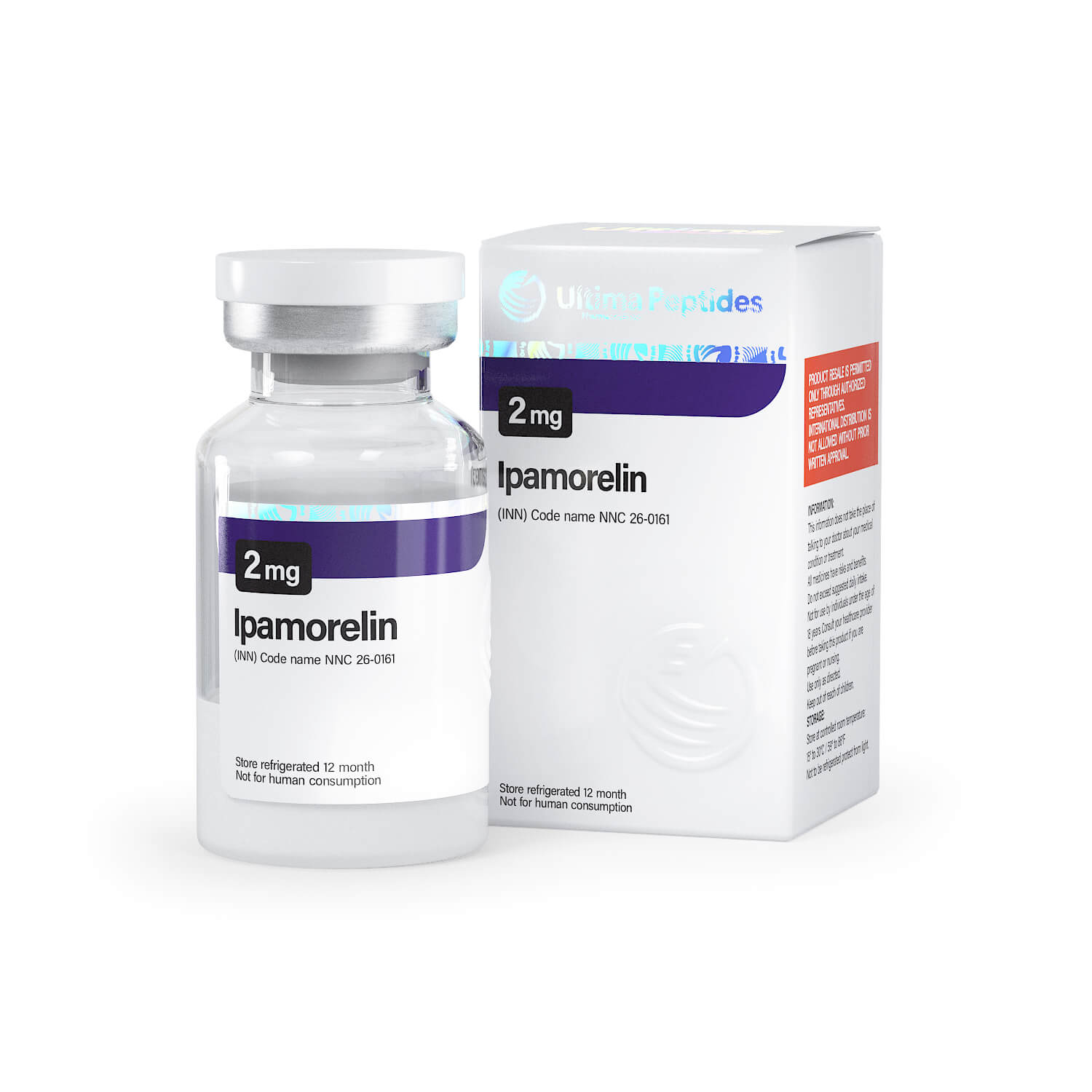 울티마-이파모렐린 2mg - 1바이알 x 2mg - 울티마펩타이드 미국