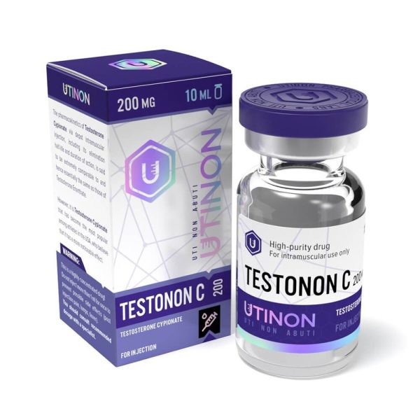 테스토논 C - 테스토스테론 시피오네이트 200mg/ml 10ml - 유티논
