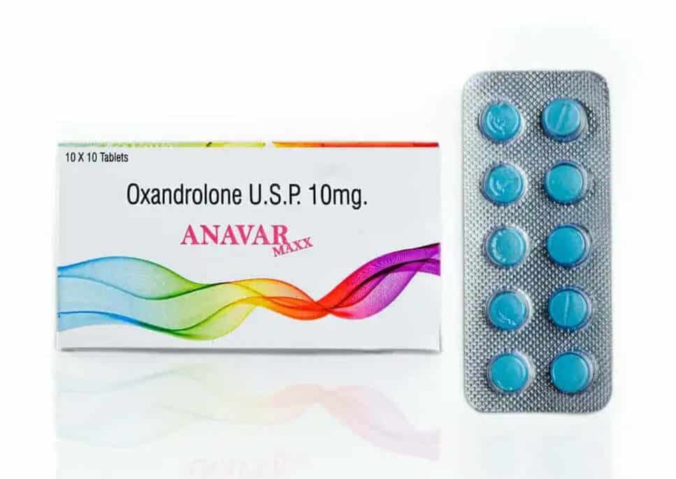 아나바 맥스 - 옥산드롤론 USP 10mg 100정 - 파워볼릭