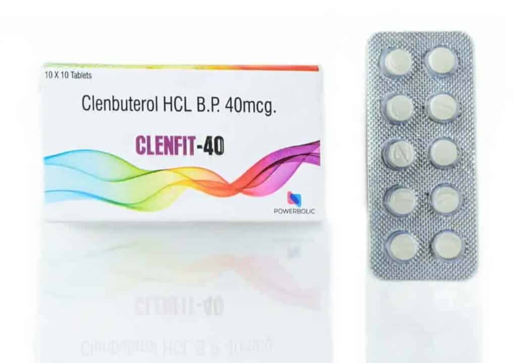 클렌핏 40mg - 클렌부테롤 HCl 40mcg 100정 - 파워볼릭