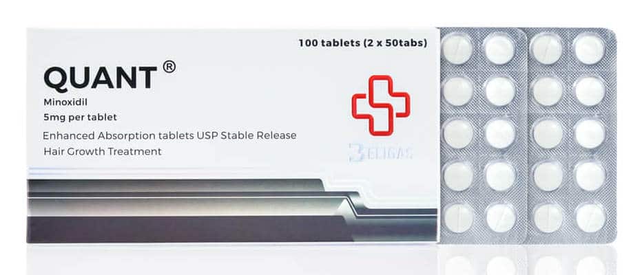 퀀트 미녹시딜 5mg 100정 - 벨리가스(국제)