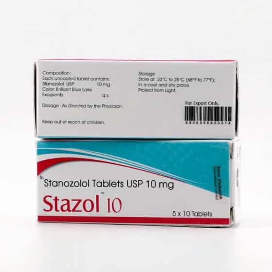 스타졸 정 - 스타노졸롤 10mg (50정) - 슈리 벤카테시