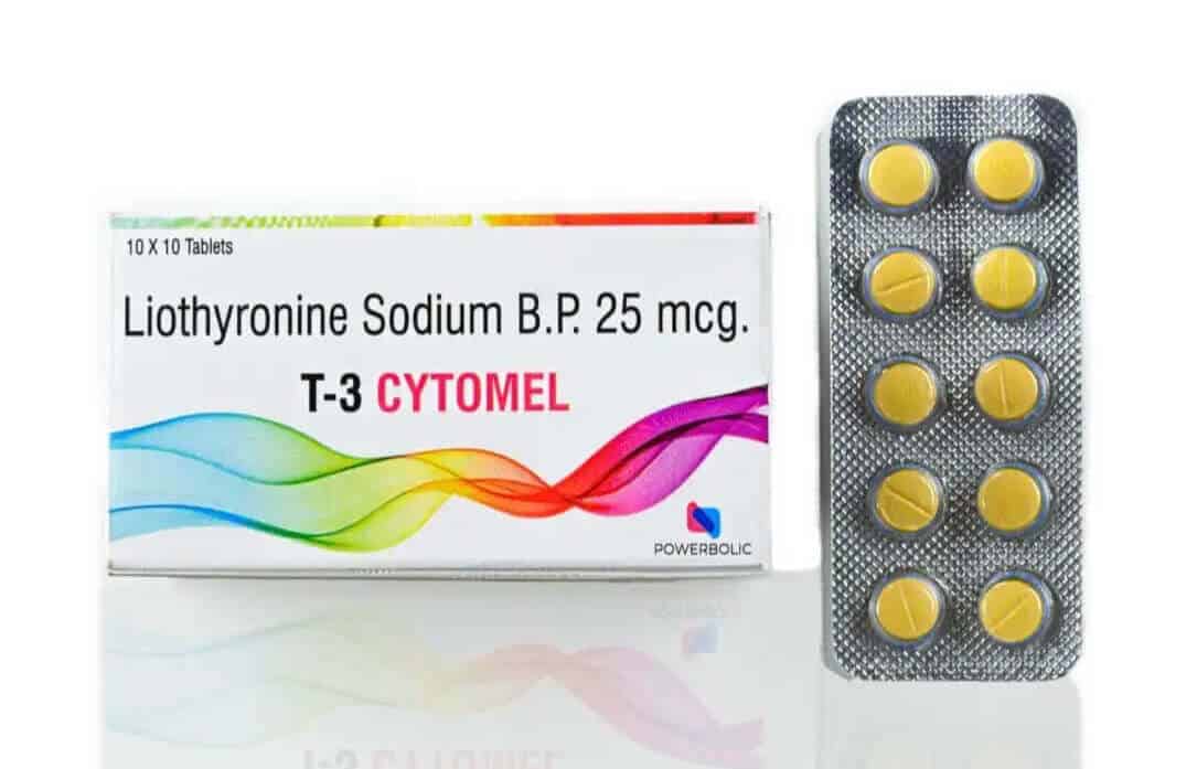 T3 TAB - 리오티록신 나트륨 BP 25mcg 100정 - 파워볼릭